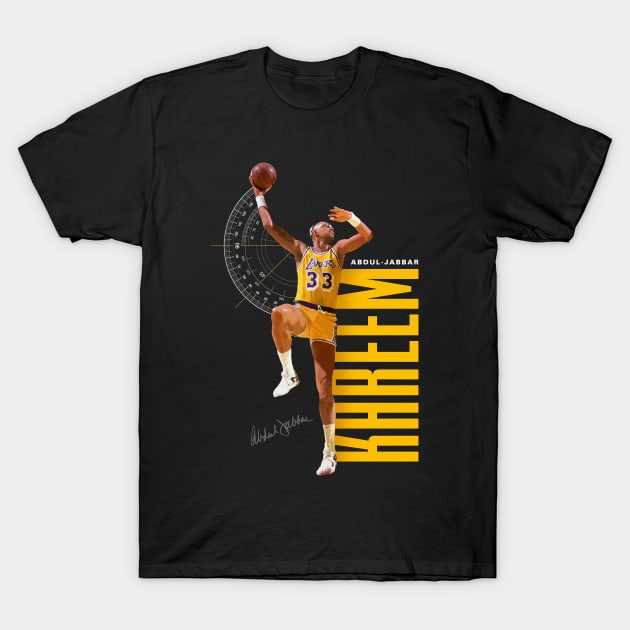 Kareem Abdul Jabbar T-Shirt by Juantamad